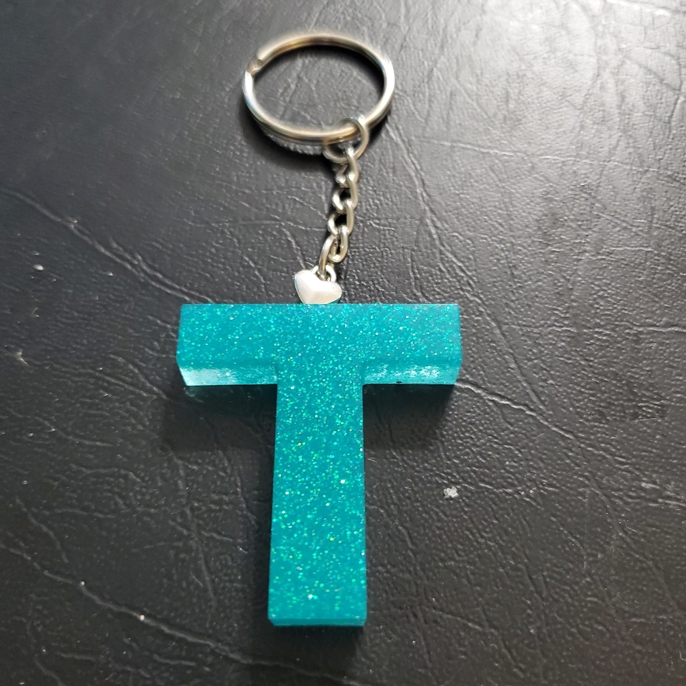 Handmade resin keychain